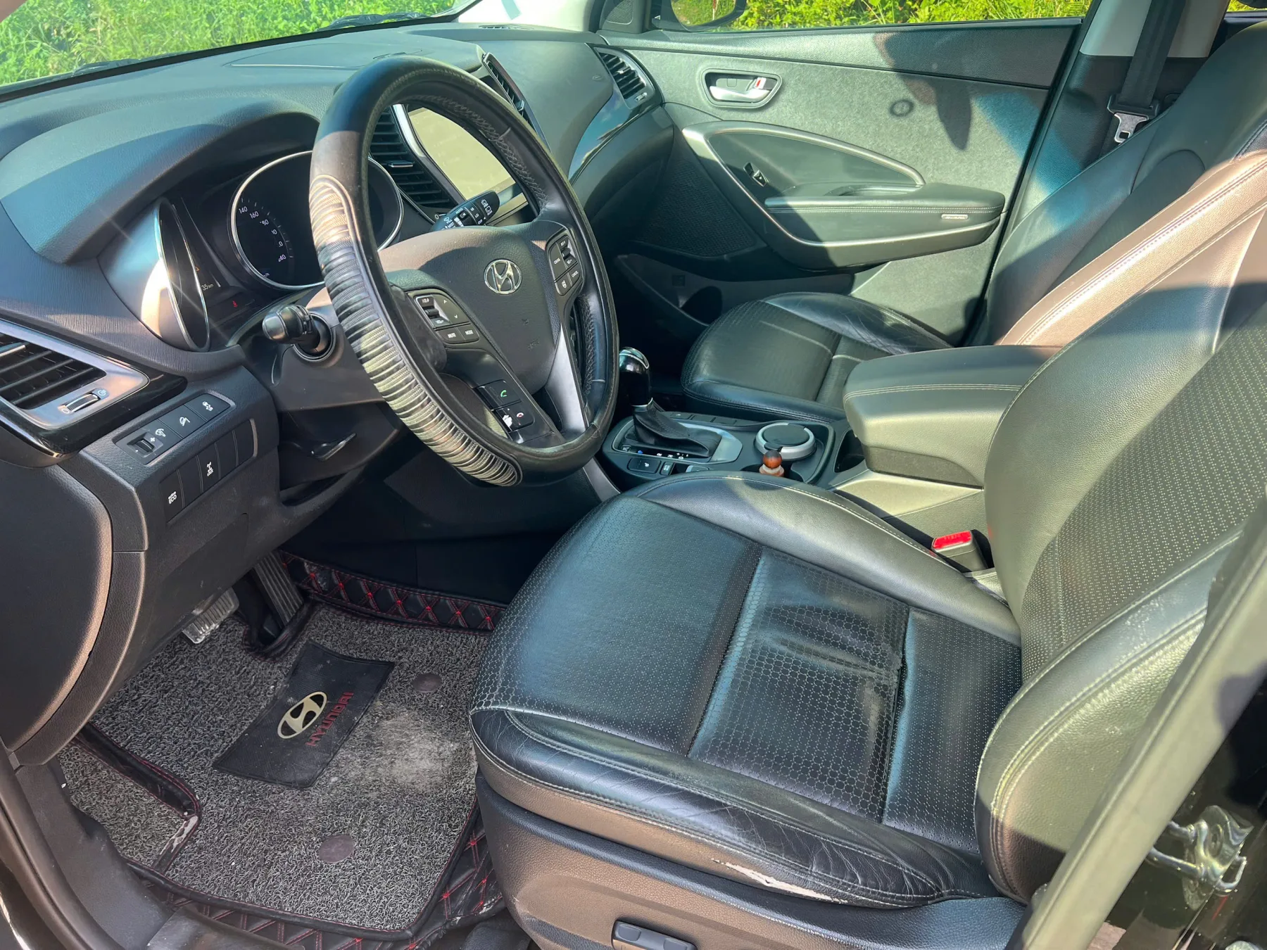 Hyundai Santa Fe 2015 · Máy dầu 2 cầu tình trạng xe và máy học hoàn hảo - ảnh 5